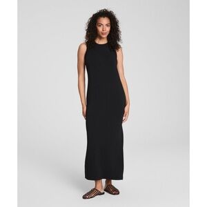 Spanx Air Essentials Black Maxi Dress Medium